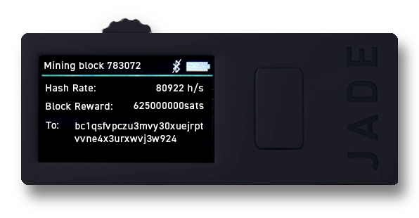 Blockstream Jade Now Turns Into A Bitcoin Miner