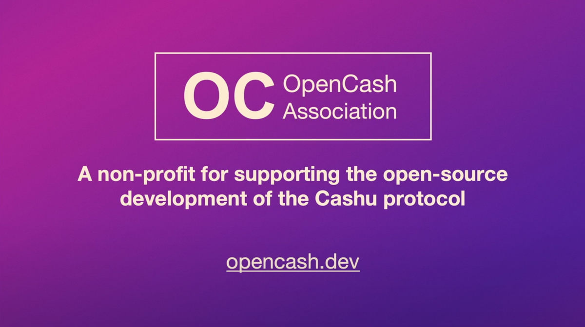 OpenCash Association Launched to Support Projects Building on Cashu Protocol