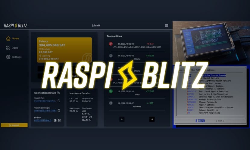 RaspiBlitz v1.11.1: WebUI Setup & Recovery Redesign