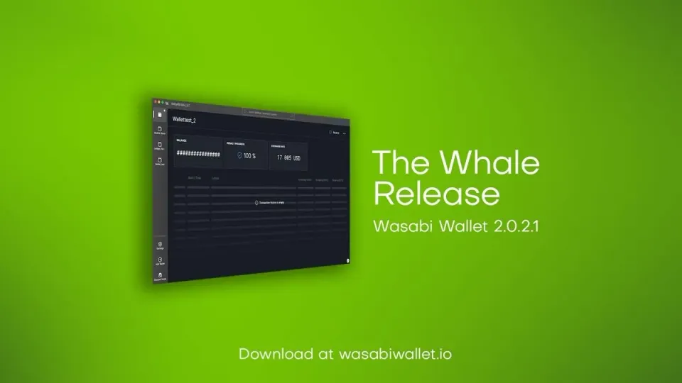 Wasabi Wallet v2.0.2.1: Fee Savings for Large Amounts, Better Mac Performance, and More