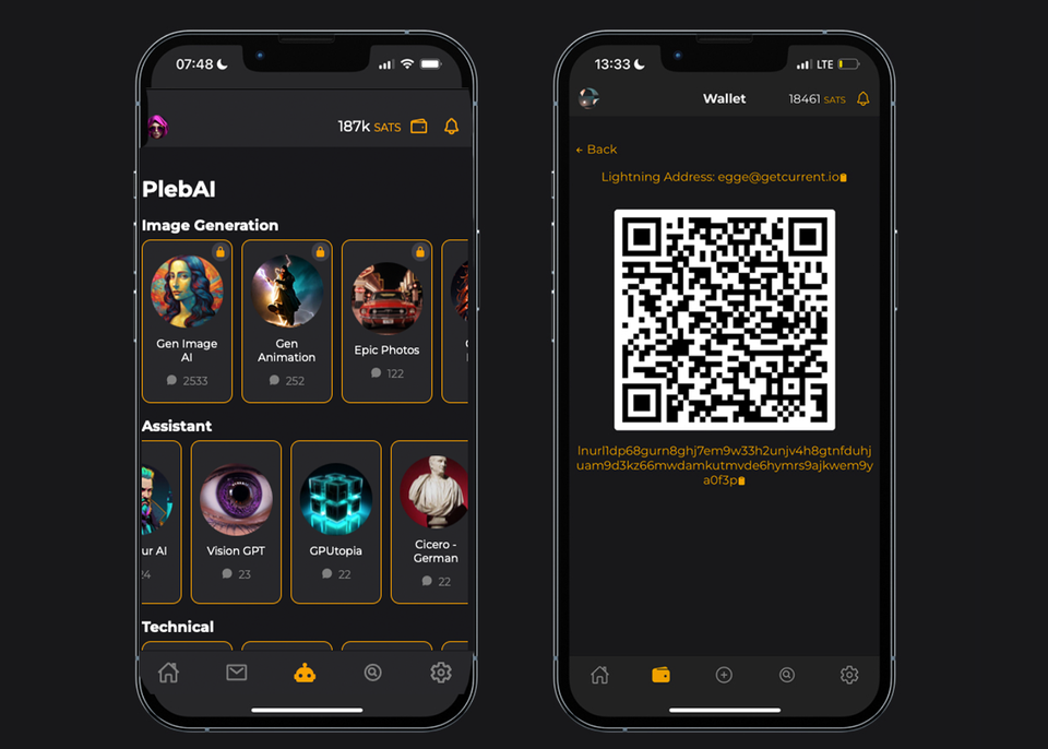 Current App v0.1.4: PlebAI Integration, Unlimited Access Subscription