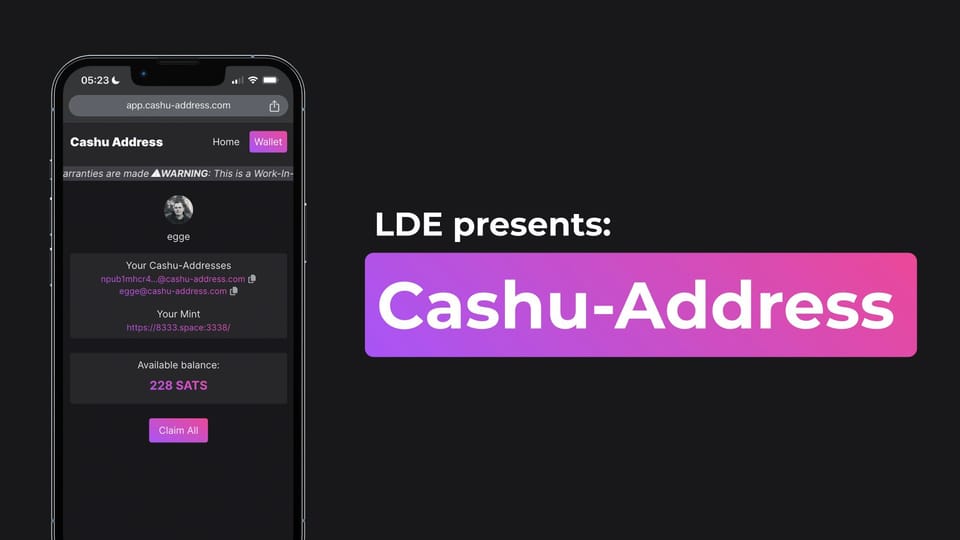 Cashu-Address: Cashu Mints as Better Lightning-Address Custodians