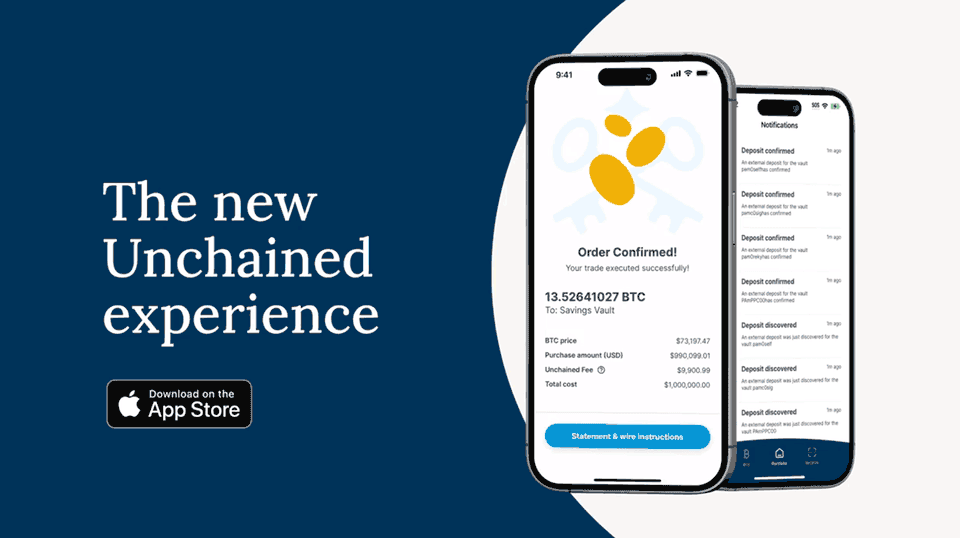 Unchained iOS App Launched